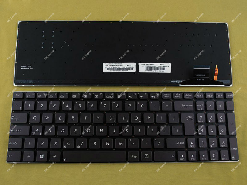 Asus UX51VZ-US71T Notebook Klavye