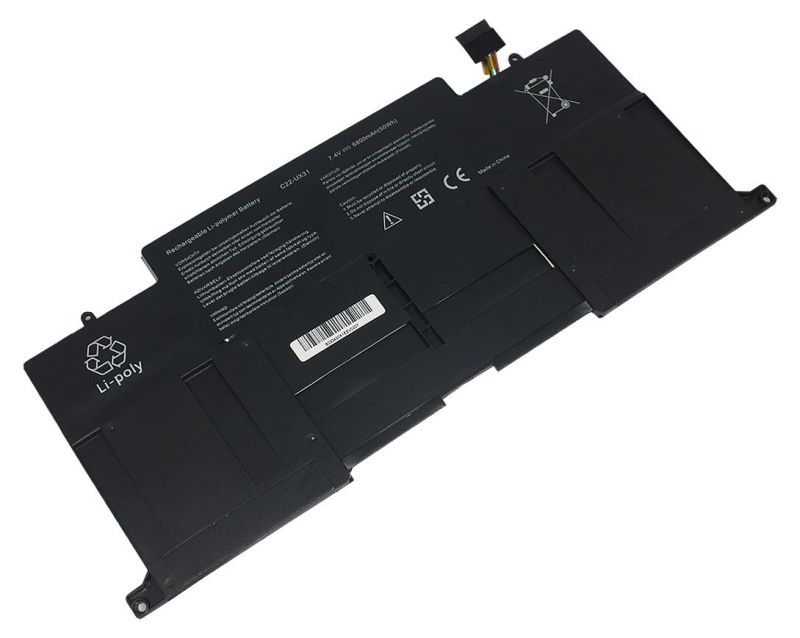 ASUS UX31E Ultrabook Serisi 7.4V 6840mAh Notebook Batarya